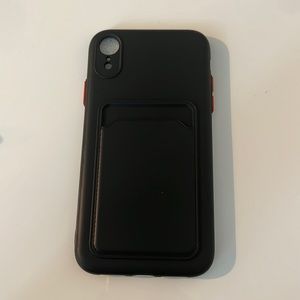 Black iPhone XR case